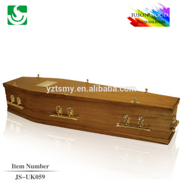 best price antique cheap cremation wooden coffin